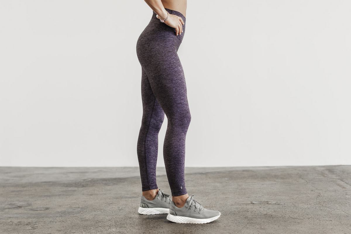 Leggings Nobull High-Rise Tight Matte Femme Lavande Foncé | HU2036147