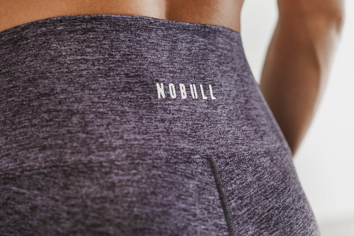 Leggings Nobull High-Rise Tight Matte Femme Lavande Foncé | HU2036147