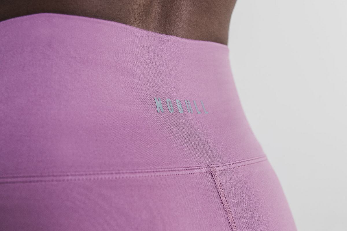 Leggings Nobull High-Rise Tight Matte Femme Violette | JH3085942