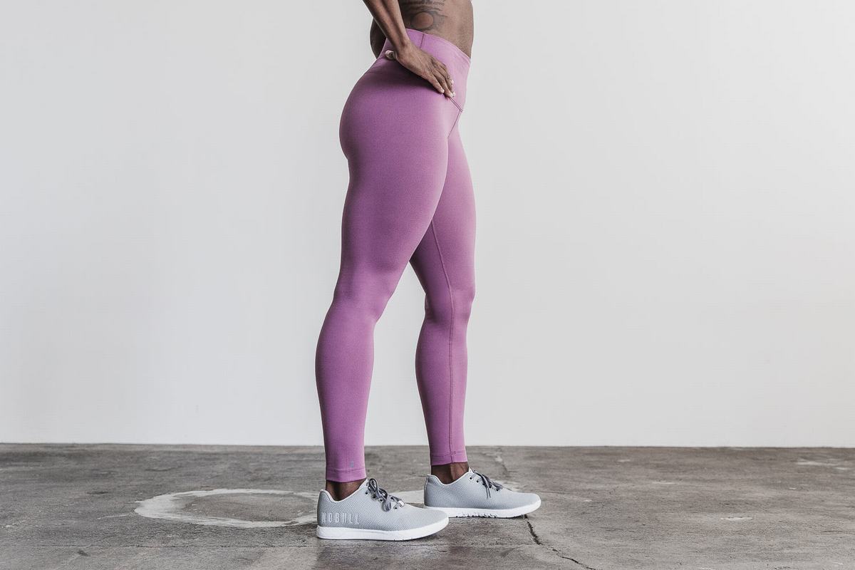Leggings Nobull High-Rise Tight Matte Femme Violette | JH3085942