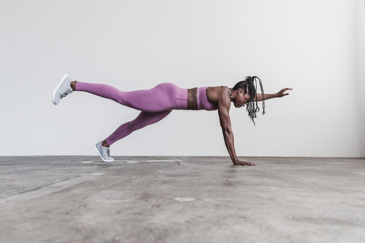 Leggings Nobull High-Rise Tight Matte Femme Violette | JH3085942