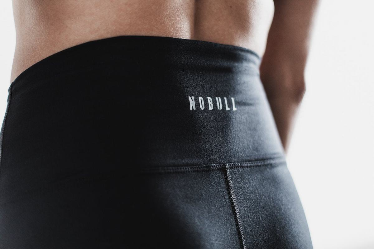 Leggings Nobull High-Rise Tight Matte Femme Noir | VL2648791
