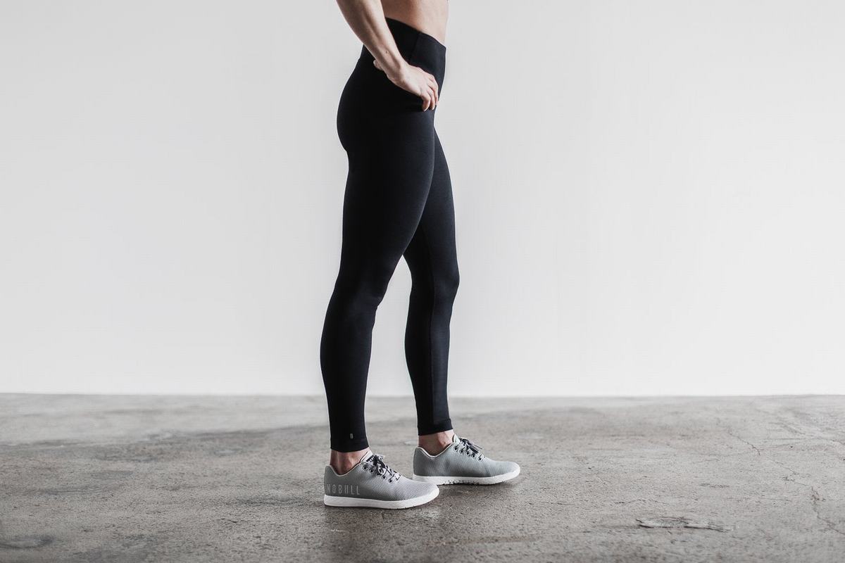 Leggings Nobull High-Rise Tight Matte Femme Noir | VL2648791
