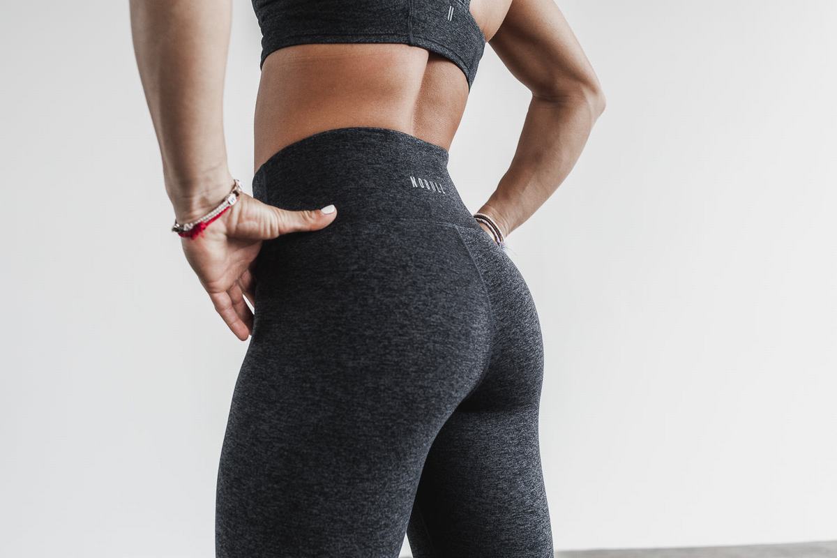 Leggings Nobull High-Rise Tight Matte Femme Grise | ZM5380721