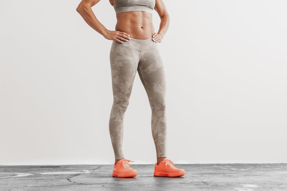 Leggings Nobull Mid-Rise Tight Femme Camouflage | WI6320148