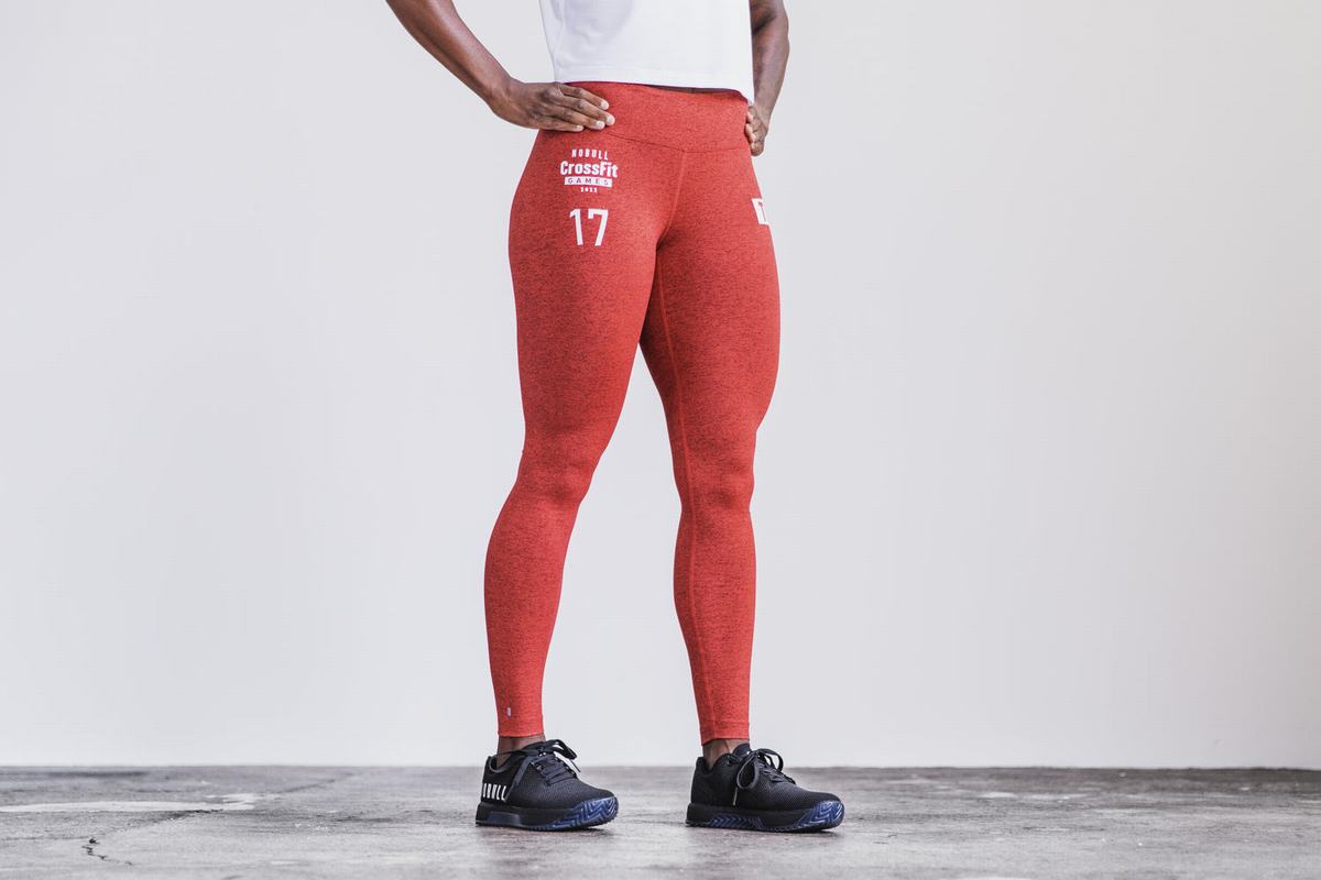 Leggings Nobull Mid-Rise Tight Toomey Femme Rouge | ZT9520781