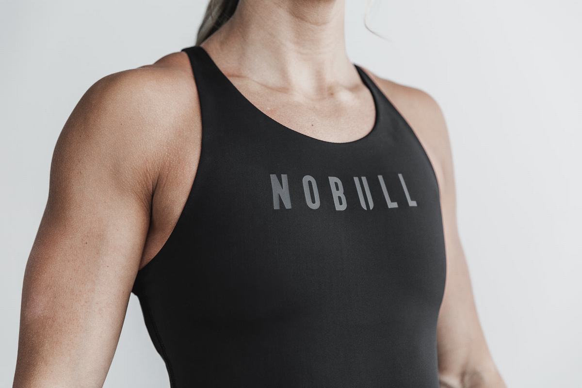 Maillots De Bain Nobull One Piece Femme Noir | CR6845120