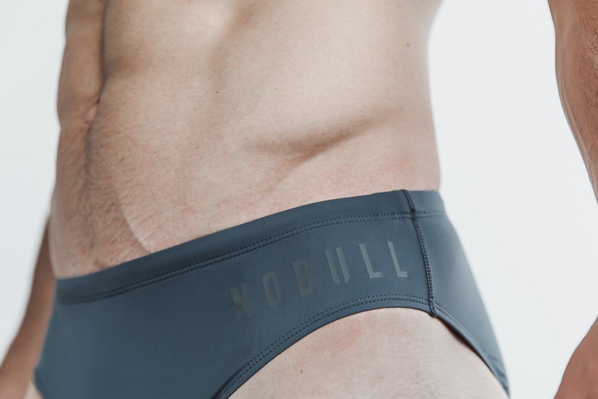 Nage Nobull Swim Brief Homme Grise Foncé | PC3865214