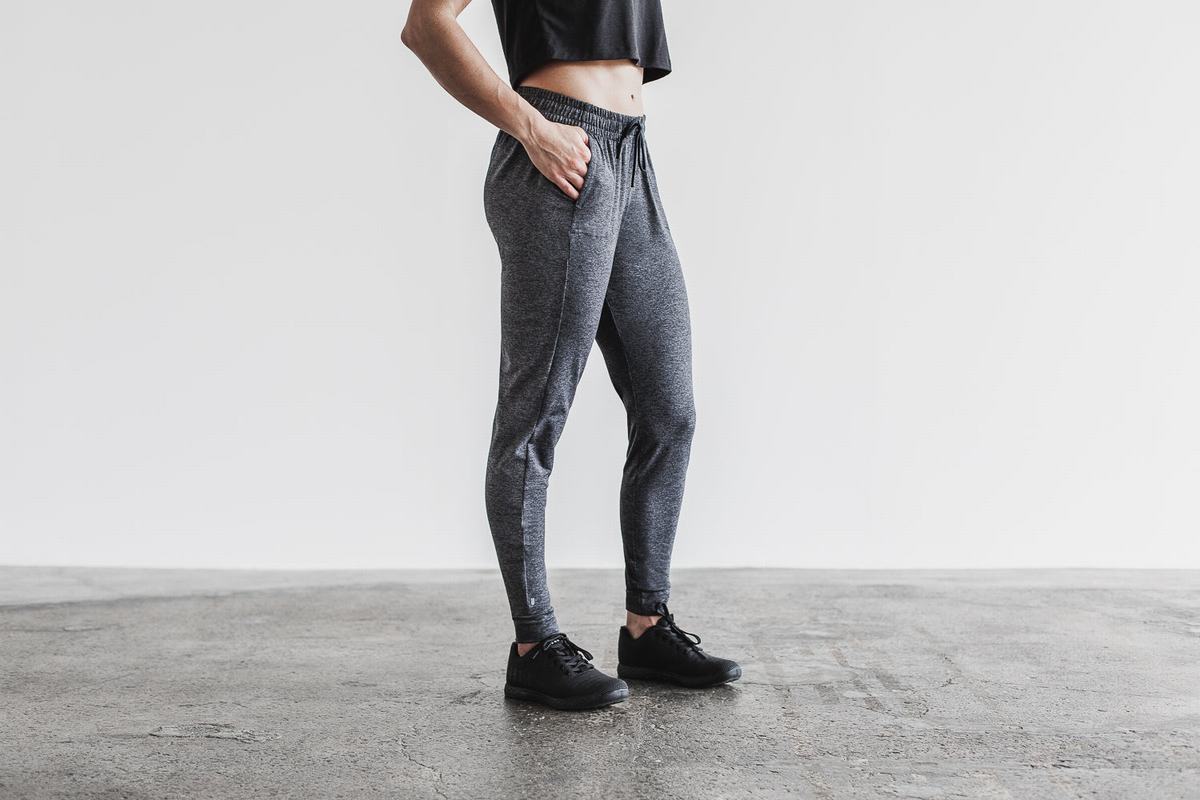 Pantalon Jogging Nobull Femme Grise | JK3847501