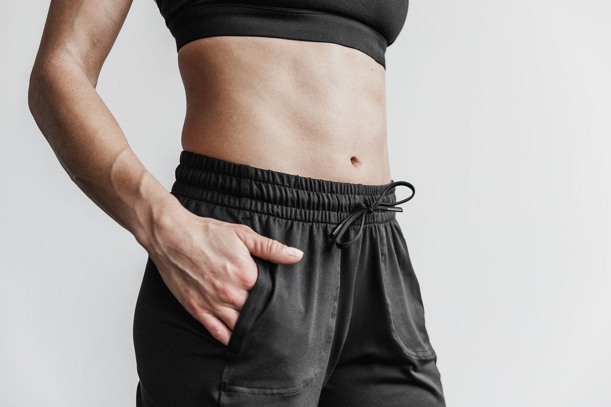 Pantalon Jogging Nobull Femme Noir | AD9436758