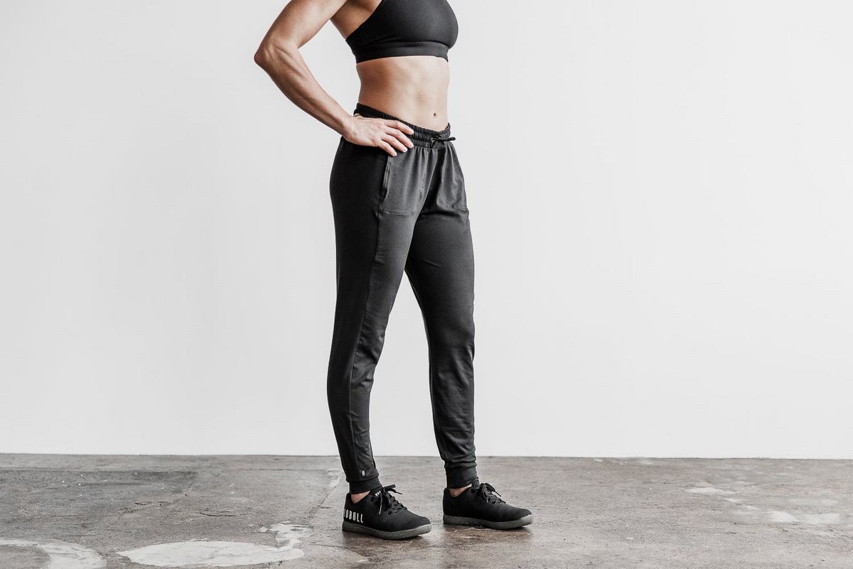 Pantalon Jogging Nobull Femme Noir | AD9436758