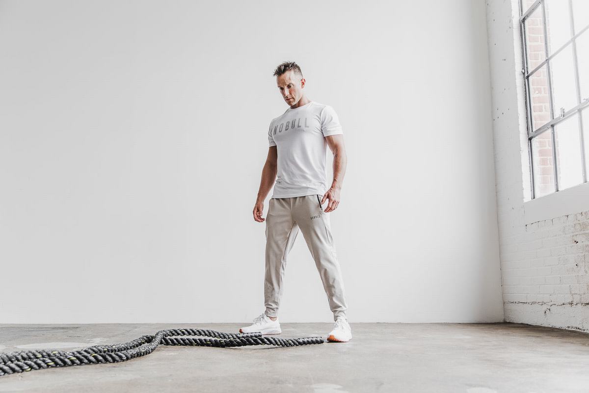 Pantalon Jogging Nobull Homme Beige | FB3760184