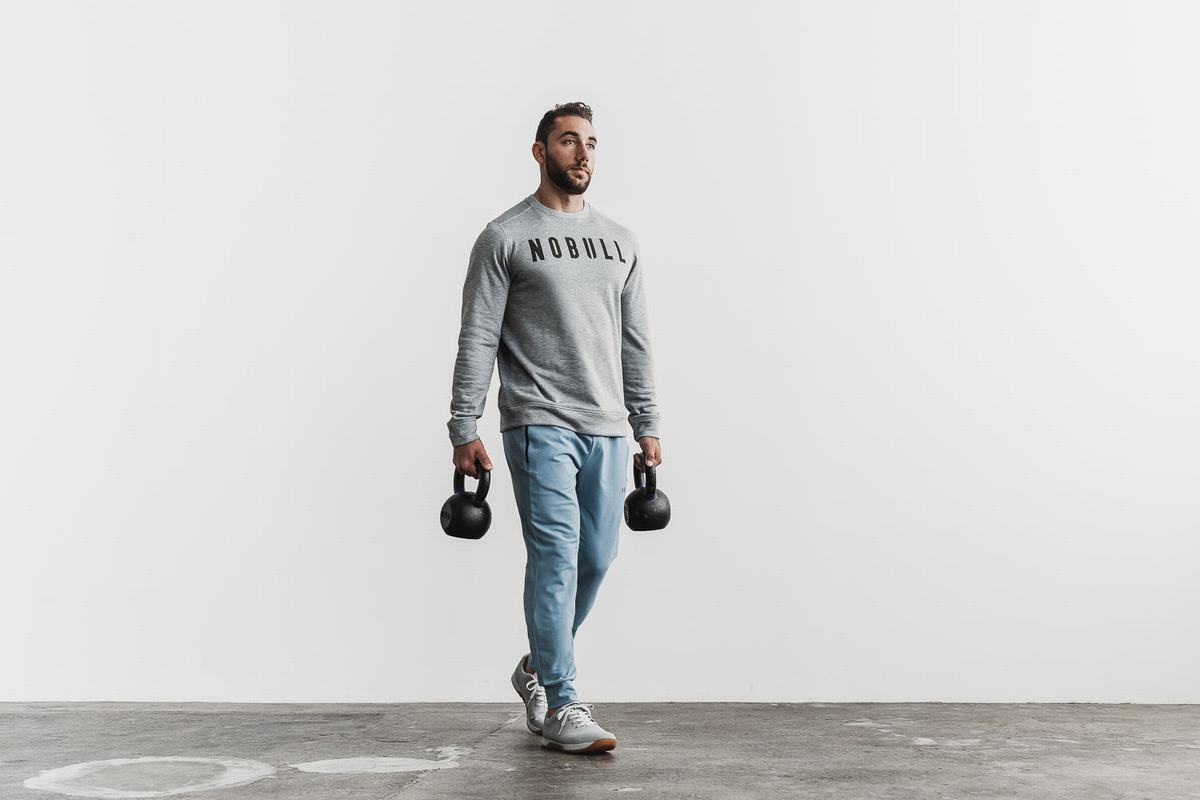 Pantalon Jogging Nobull Homme Bleu | DN3765019