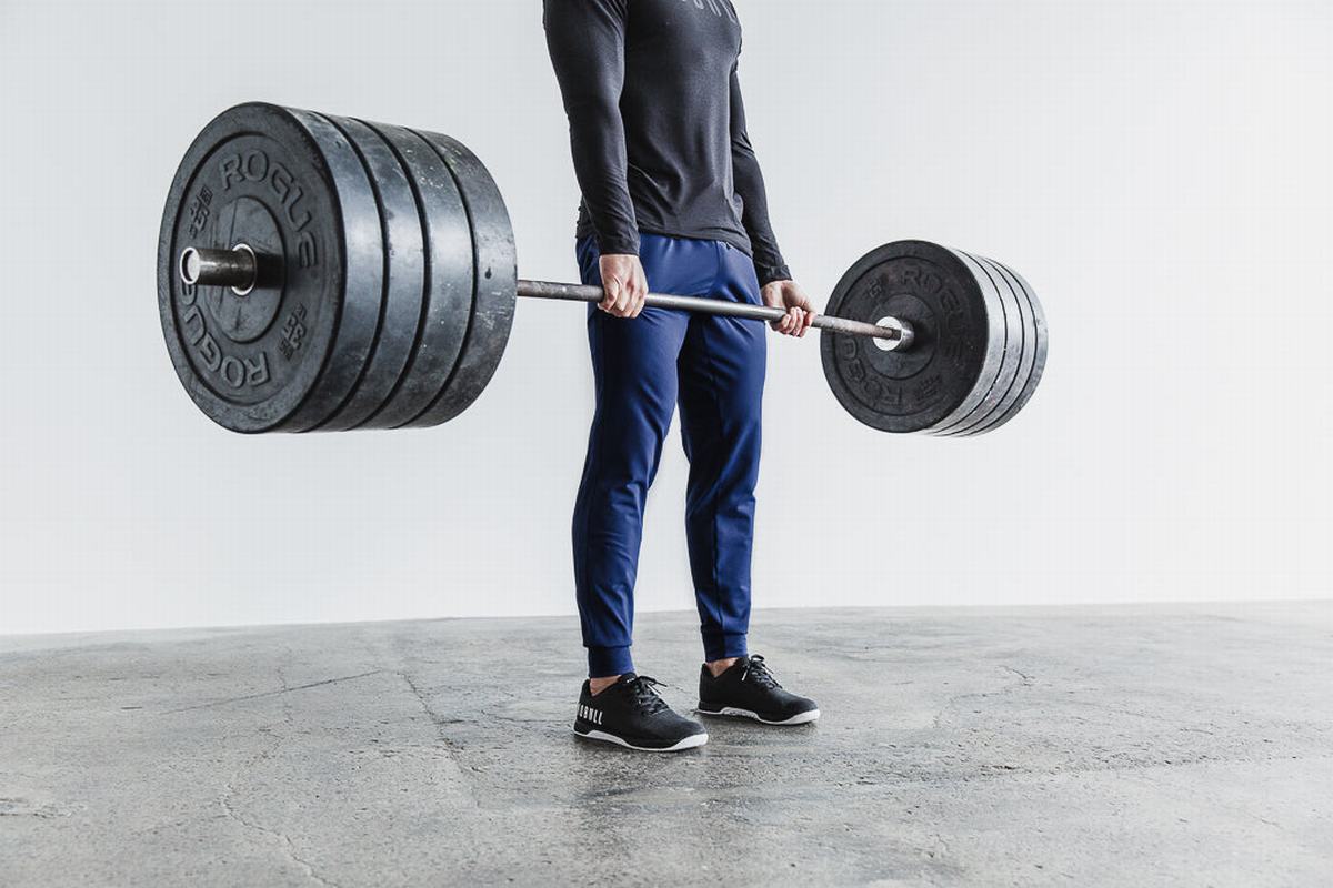 Pantalon Jogging Nobull Homme Bleu Marine | OE1549206