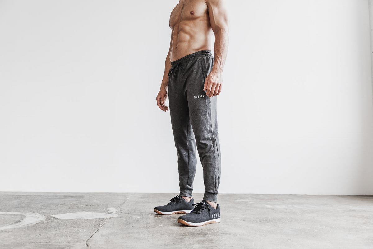 Pantalon Jogging Nobull Homme Grise Foncé | BO1478690