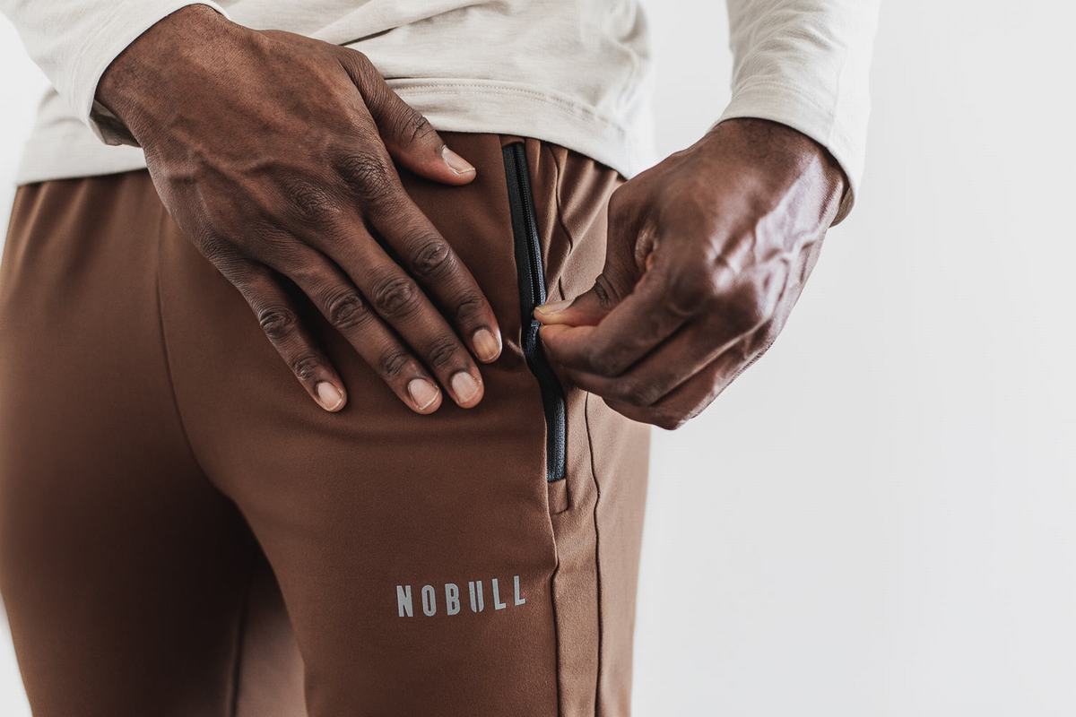 Pantalon Jogging Nobull Homme Marron | GJ1784365