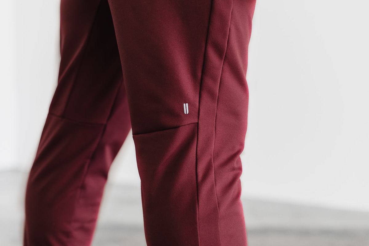 Pantalon Jogging Nobull Homme Rouge Foncé | XE9527308
