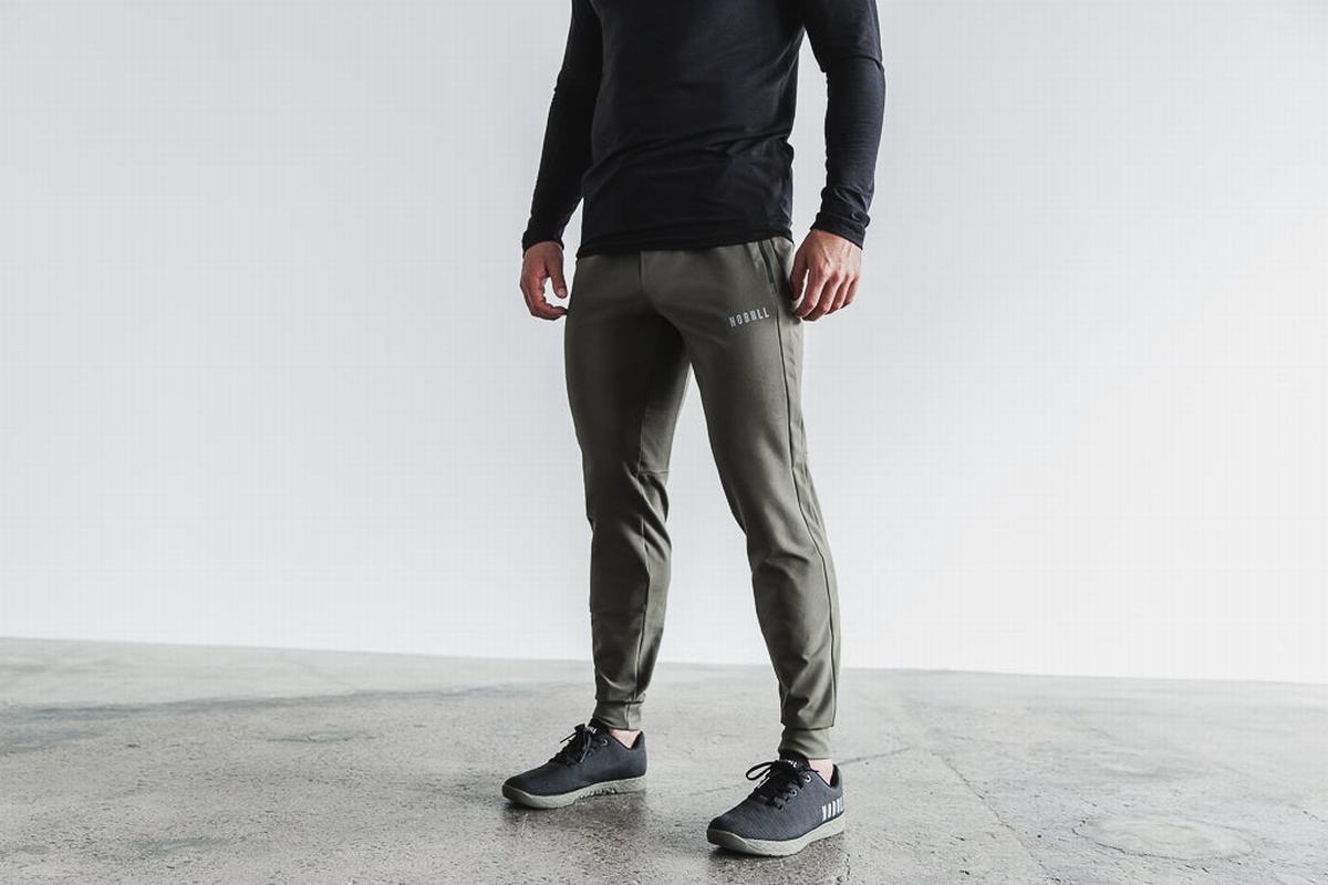 Pantalon Jogging Nobull Homme Vert | IX2196305