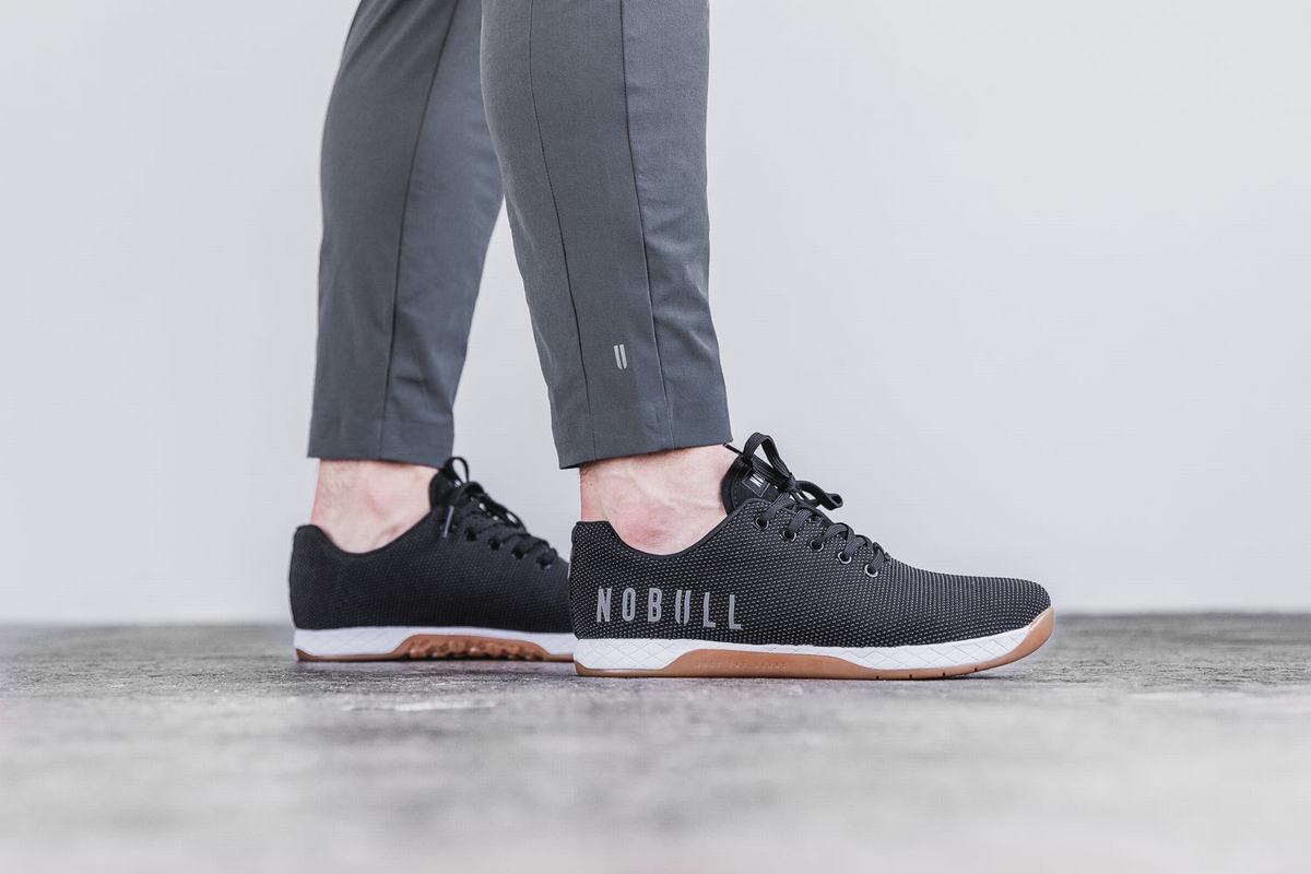 Pantalon Jogging Nobull Lightweight Woven Homme Grise Foncé | MU1492836