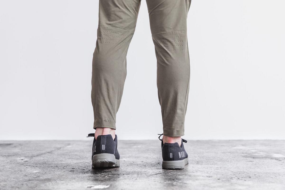 Pantalon Jogging Nobull Lightweight Woven Homme Vert | TW6483021