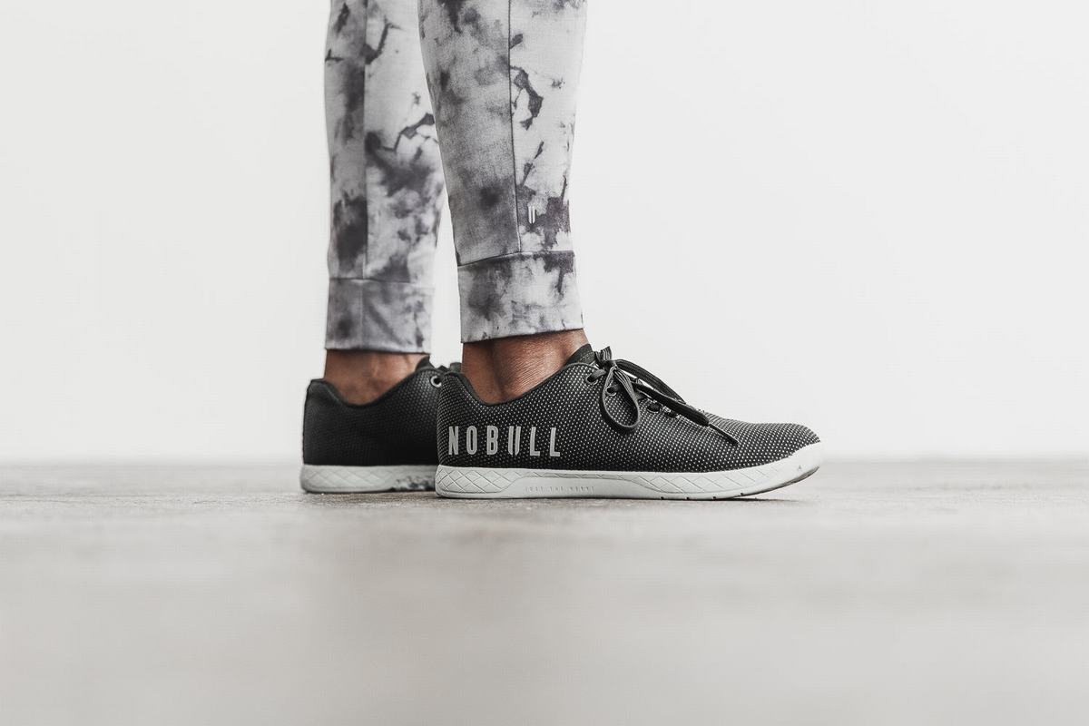 Pantalon Jogging Nobull Tie-Dye Femme Noir | QO6724390