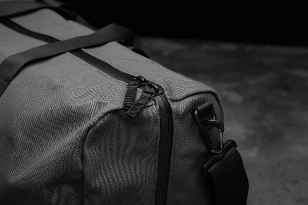 Sac de sport Nobull Waxed Canvas Duffle Homme Grise | TI3978062