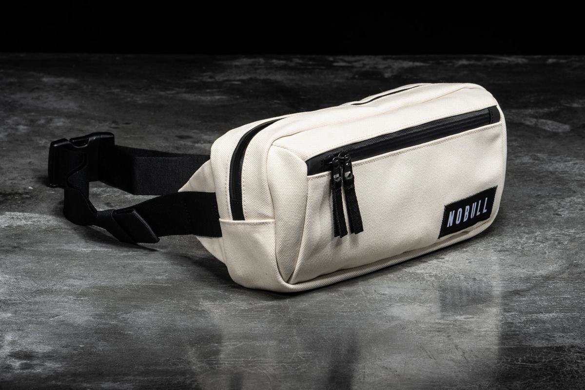 Sacs Nobull Crossbody Homme Blanche | RQ4812537