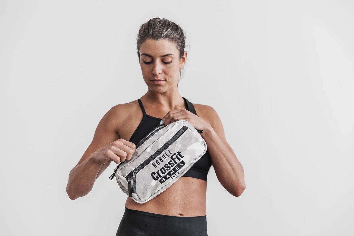 Sacs Nobull Crossfit® Games 2022 Crossbody Femme Blanche Camouflage | SF6759408