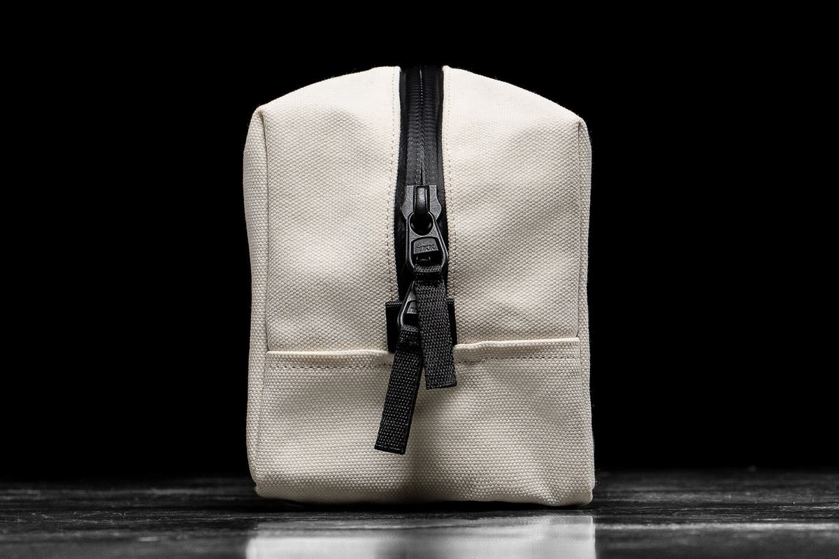 Sacs Nobull Waxed Canvas Kit Femme Blanche | OL0548693