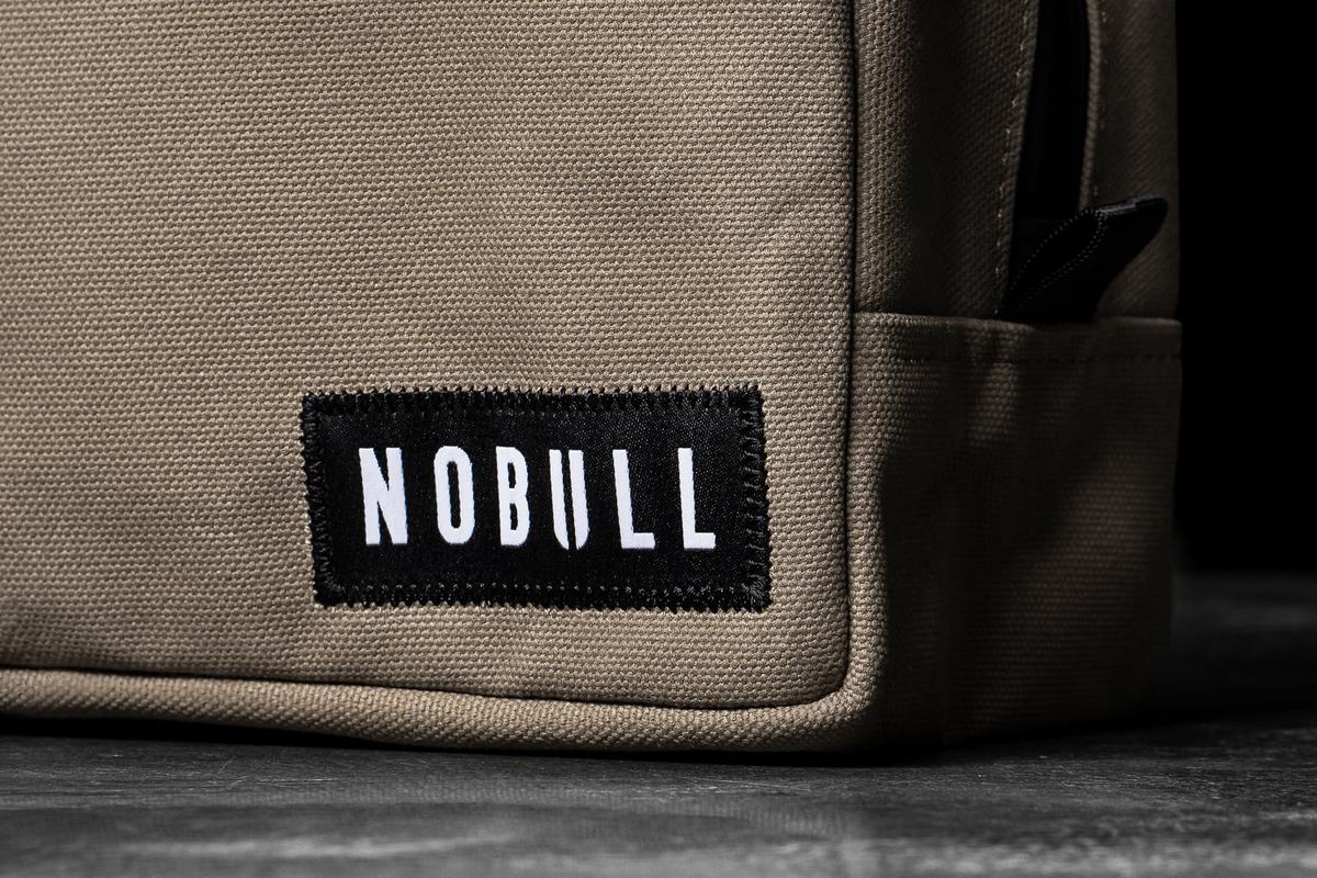 Sacs Nobull Waxed Canvas Kit Femme Marron Clair | HA8759120