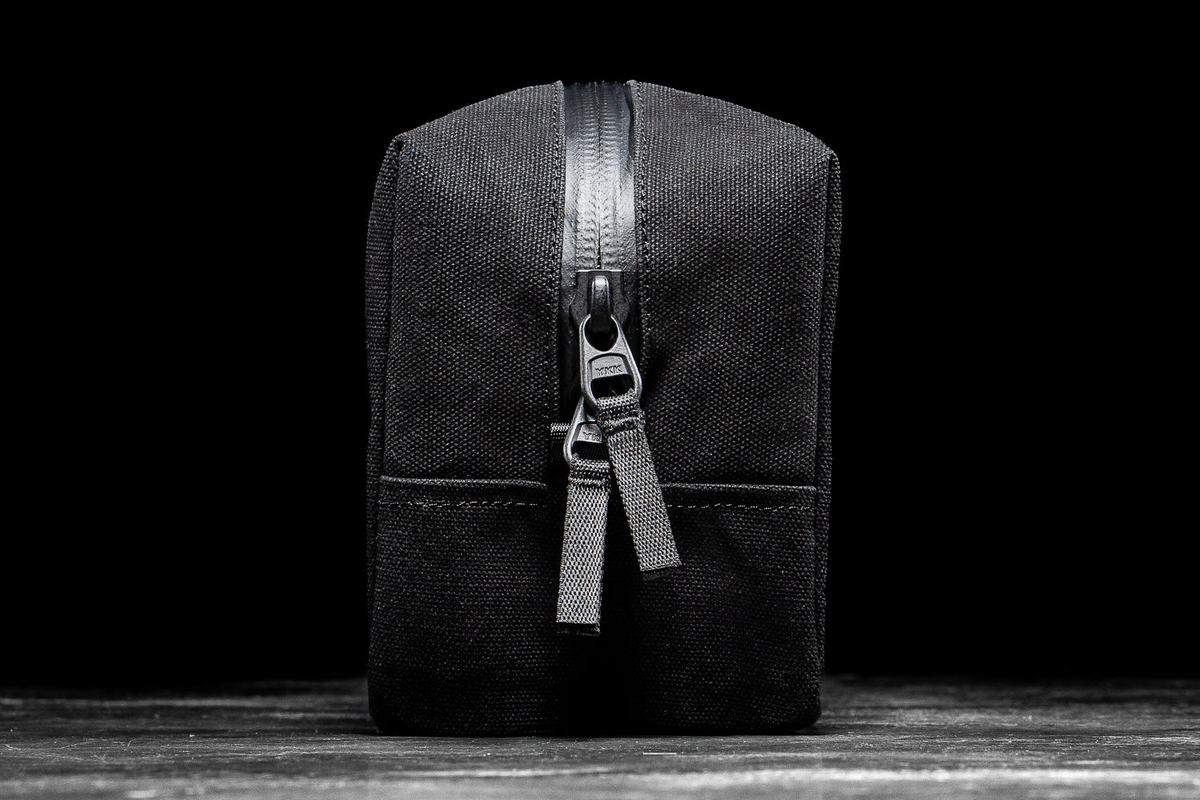 Sacs Nobull Waxed Canvas Kit Femme Noir | QS7143026