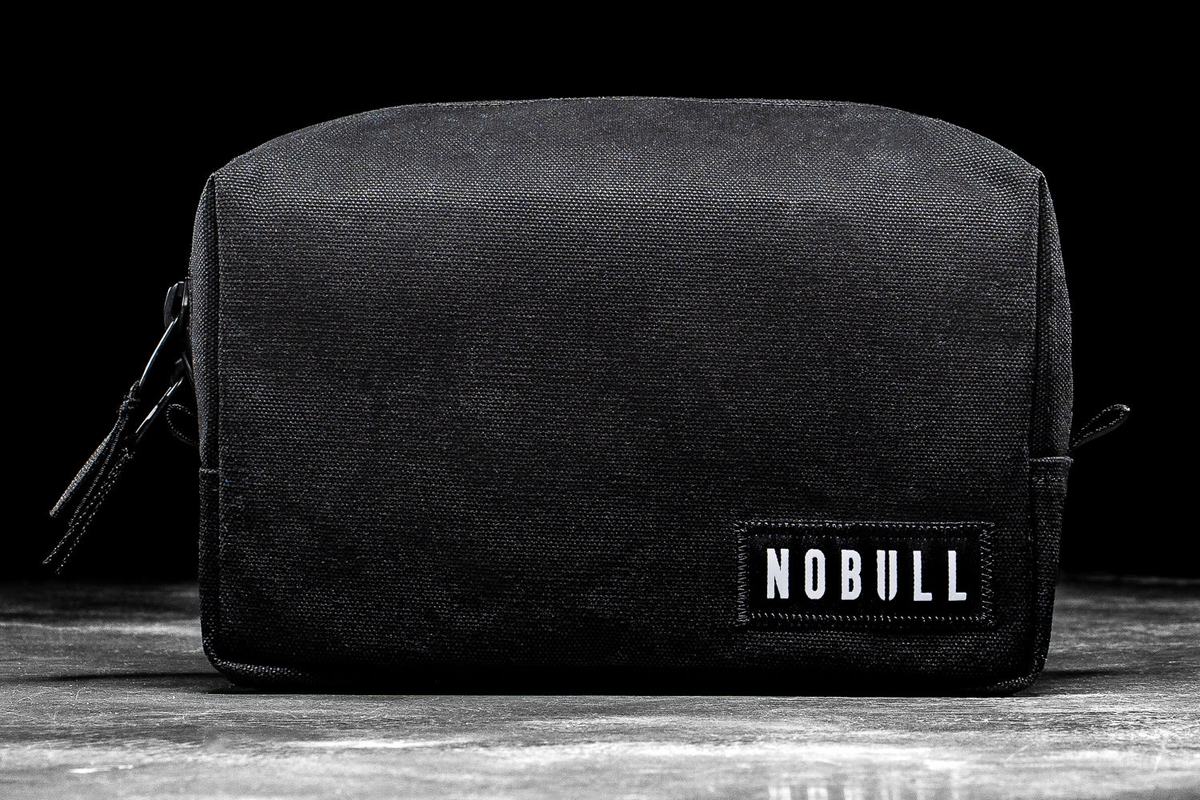 Sacs Nobull Waxed Canvas Kit Femme Noir | QS7143026