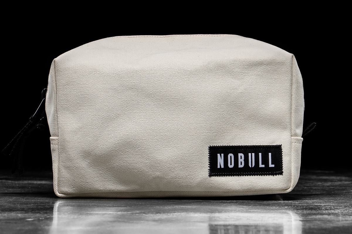 Sacs Nobull Waxed Canvas Kit Homme Blanche | GW8369021