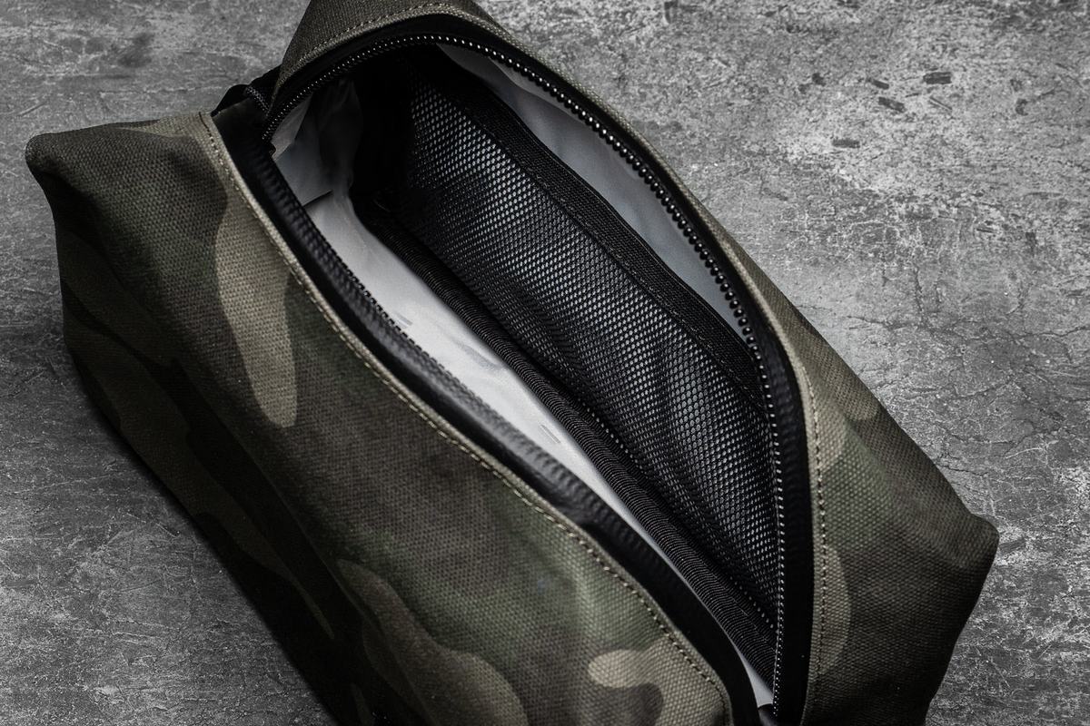 Sacs Nobull Waxed Canvas Kit Homme Vert Camouflage | TO4289053