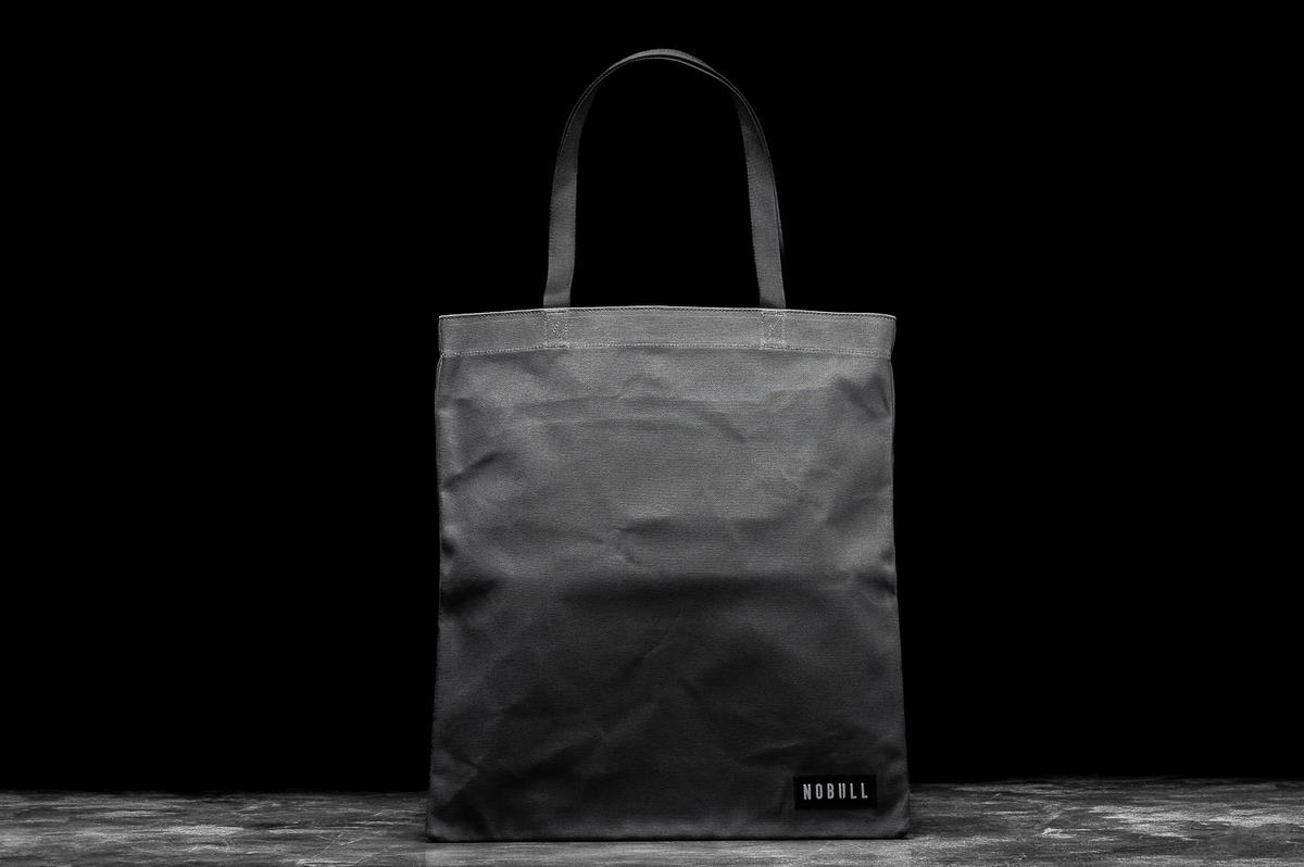 Sacs Nobull Waxed Canvas Tote Femme Grise | PM1083269