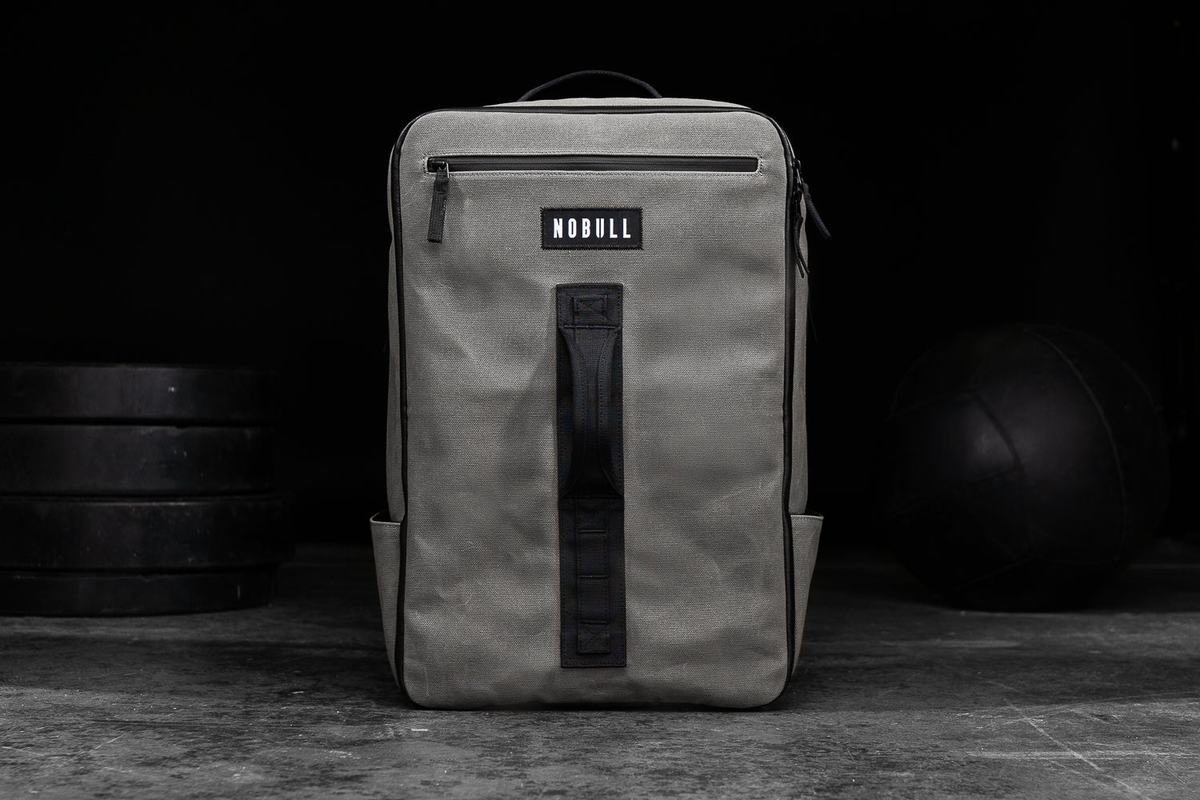 Sacs À Dos Nobull Waxed Canvas Homme Grise | OM7509218