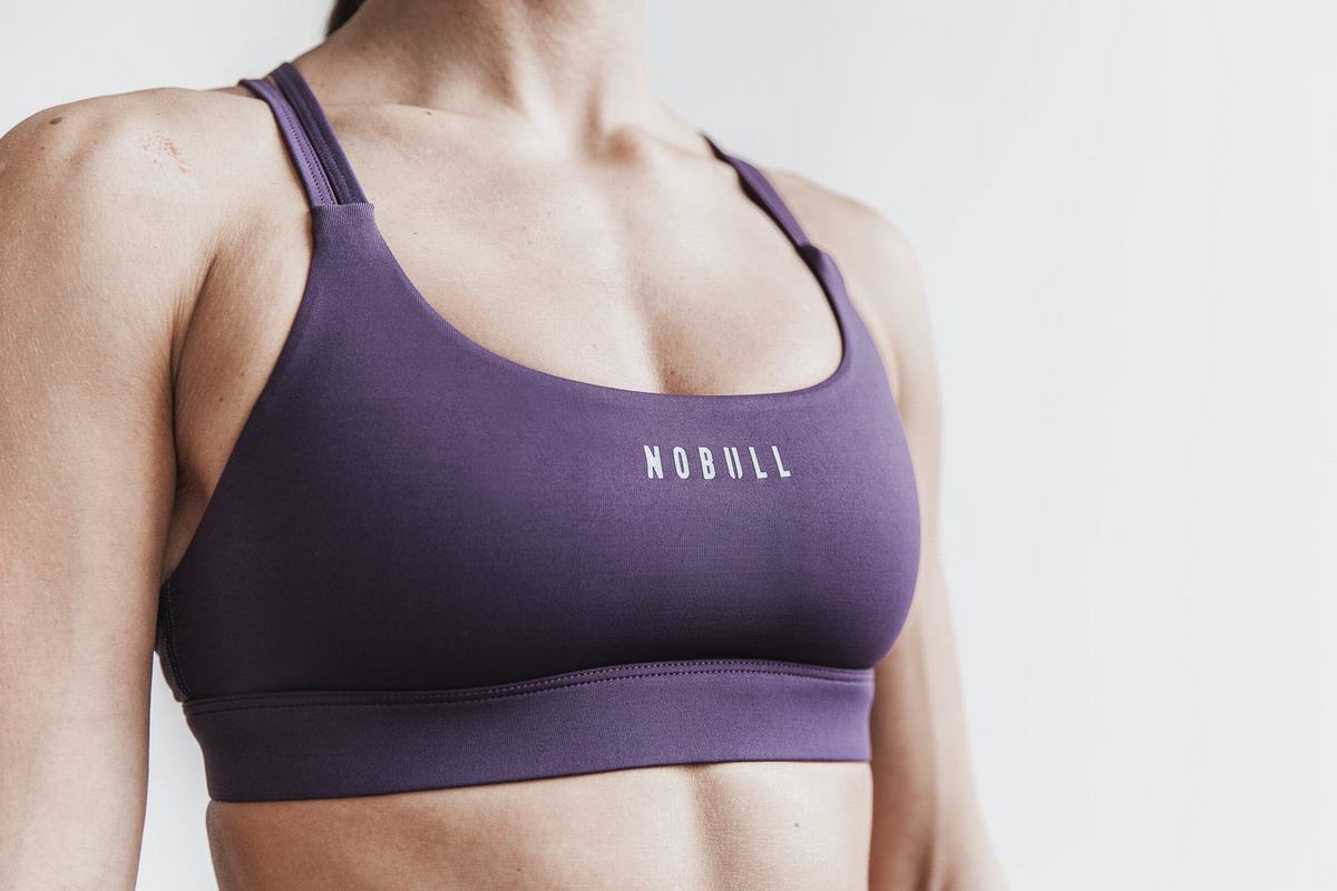 Soutien Gorge Sport Nobull Femme Marron | IO6830974