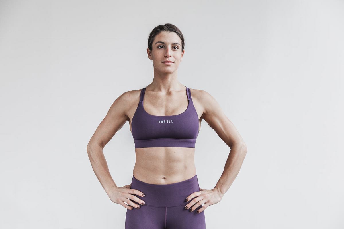 Soutien Gorge Sport Nobull Femme Marron | IO6830974