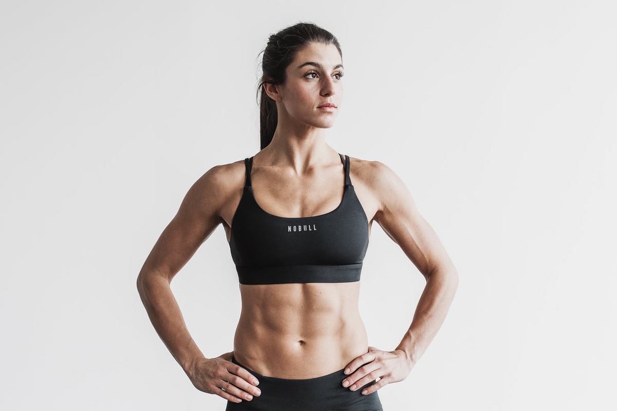 Soutien Gorge Sport Nobull Femme Noir | WT8234076
