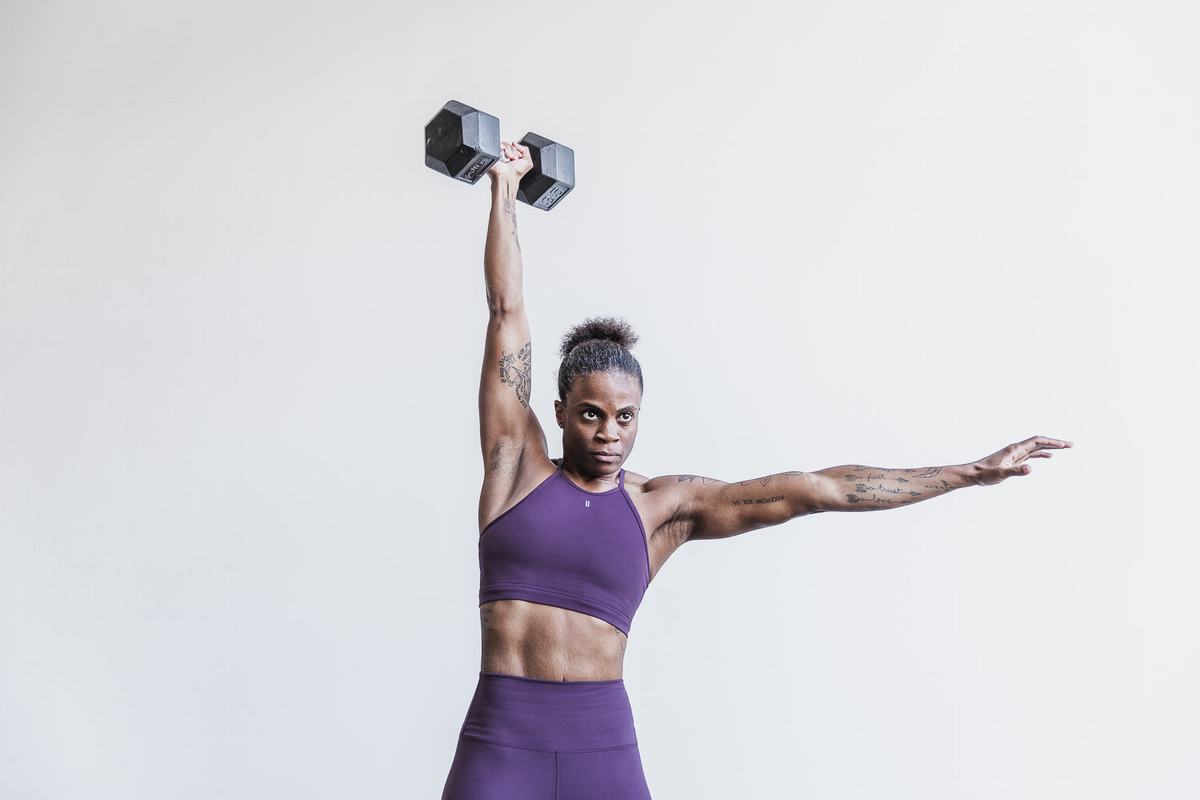 Soutien Gorge Sport Nobull Halter Matte Femme Violette | BS4912083