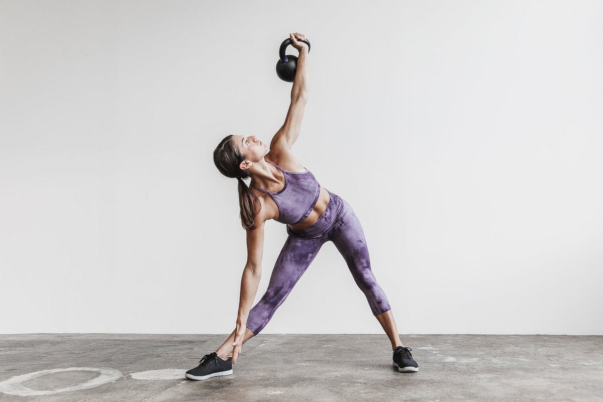 Soutien Gorge Sport Nobull Halter Tie-Dye Femme Violette | SG9260358