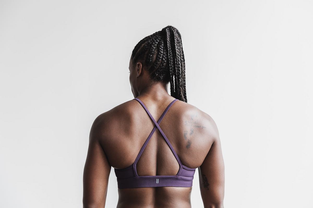 Soutien Gorge Sport Nobull High-Neck Femme Marron | RC6705142
