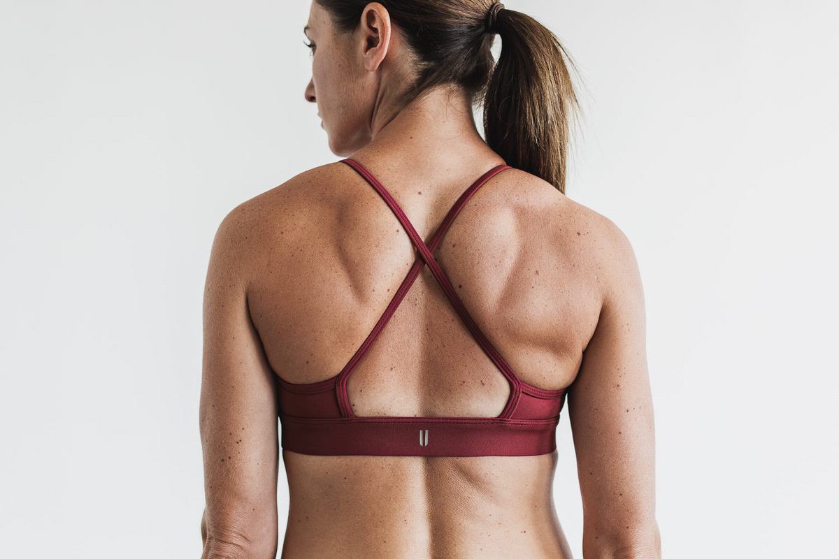 Soutien Gorge Sport Nobull High-Neck Femme Rouge | SR2897061