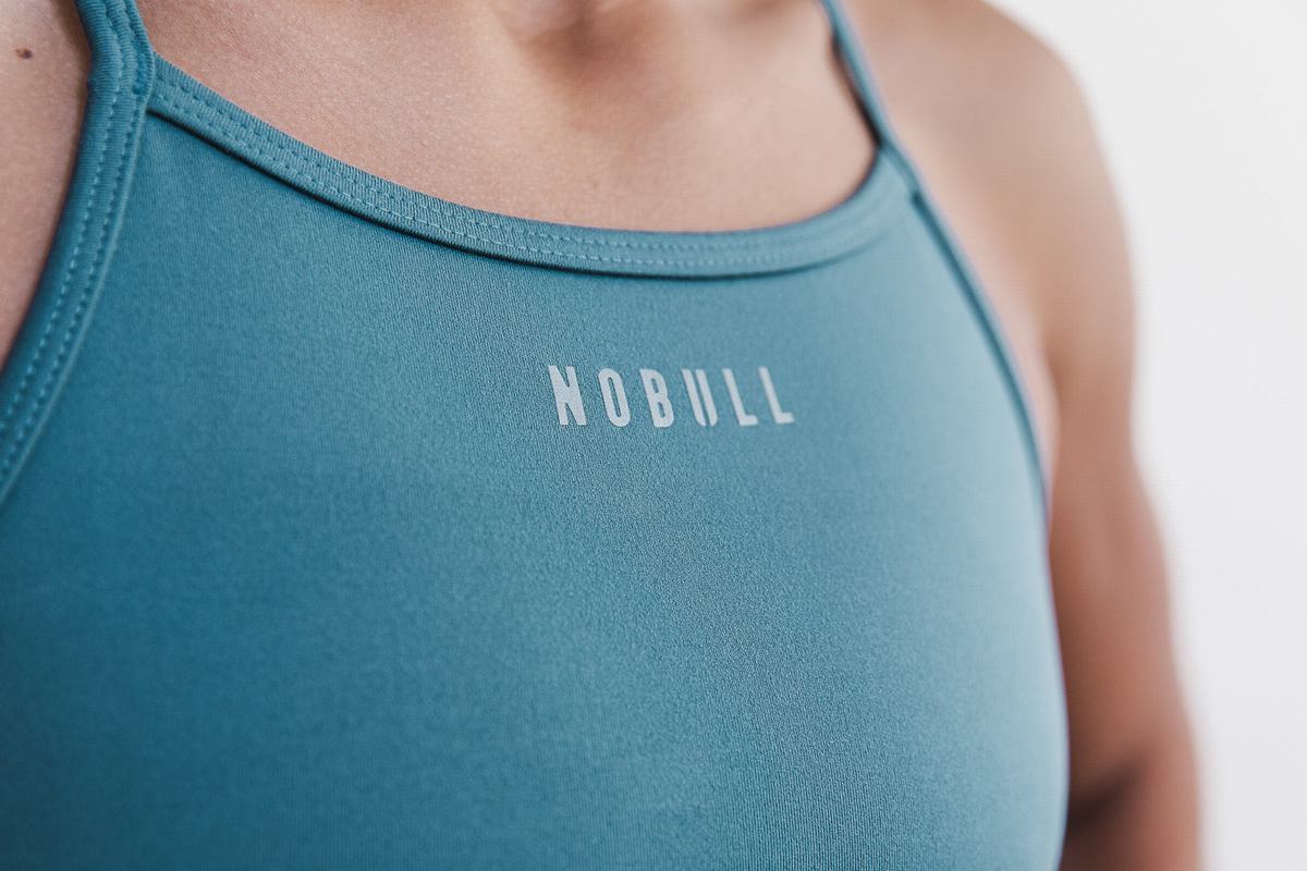 Soutien Gorge Sport Nobull High-Neck Matte Femme Lavande Foncé | DA1482039