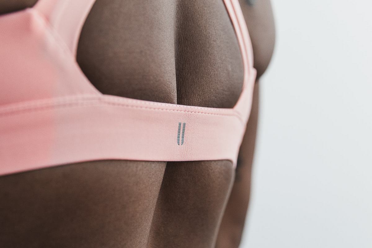Soutien Gorge Sport Nobull Pace Femme Rose | VI5873462