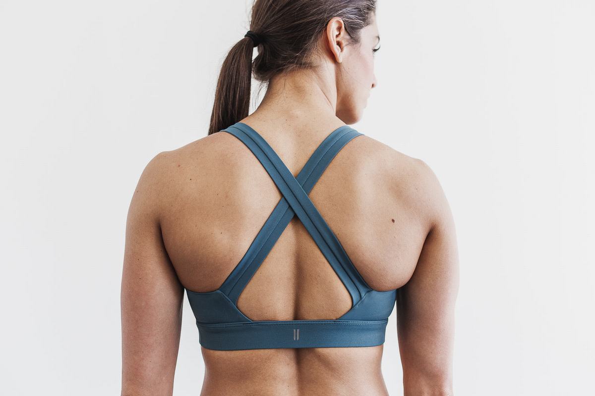 Soutien Gorge Sport Nobull Pace Femme Vert | XE8495760