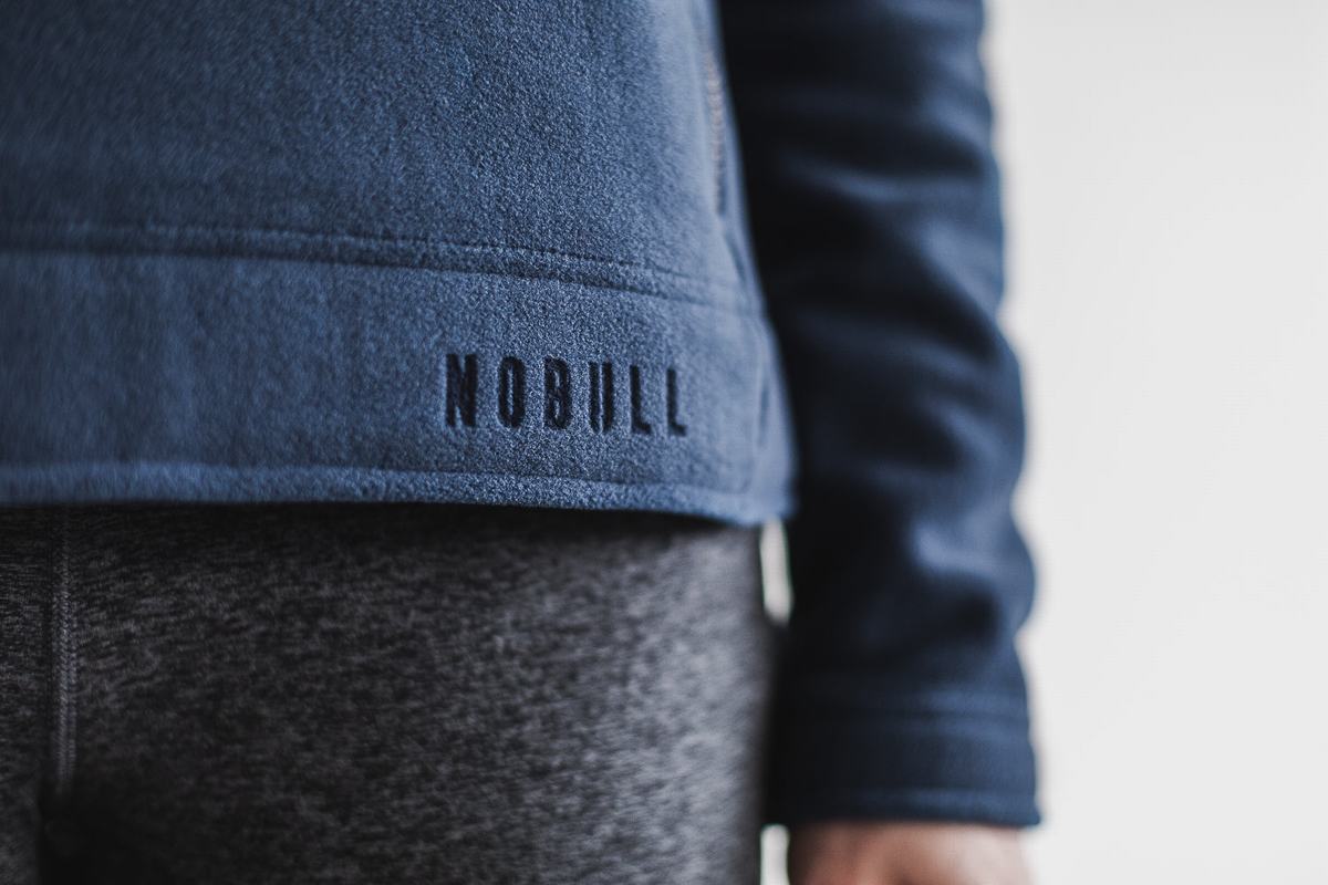 Sweat À Capuche Nobull Arctic Femme Grise Bleu | OY6927403