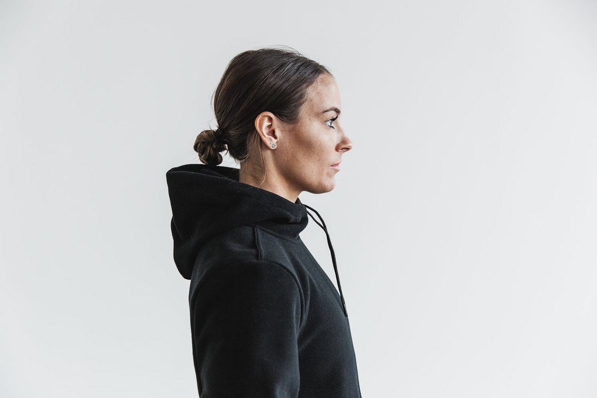 Sweat À Capuche Nobull Arctic Femme Noir | ZD8205347