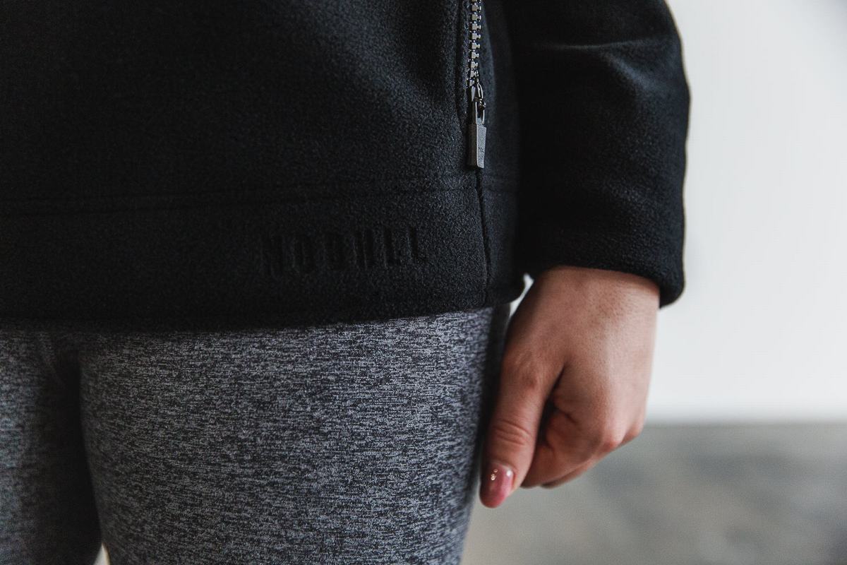 Sweat À Capuche Nobull Arctic Femme Noir | ZD8205347