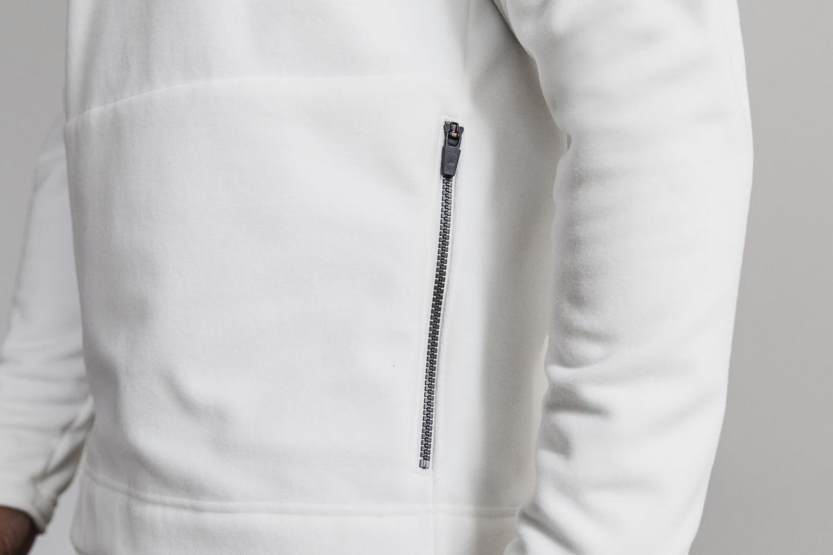Sweat À Capuche Nobull Arctic Homme Blanche | PF1039872